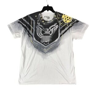 Ranger Up Shirt Mens United States Eagle American Basic‎ Casual Short-sleeve